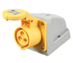 MK 16A 2P+E Surface Outlet 100-130V