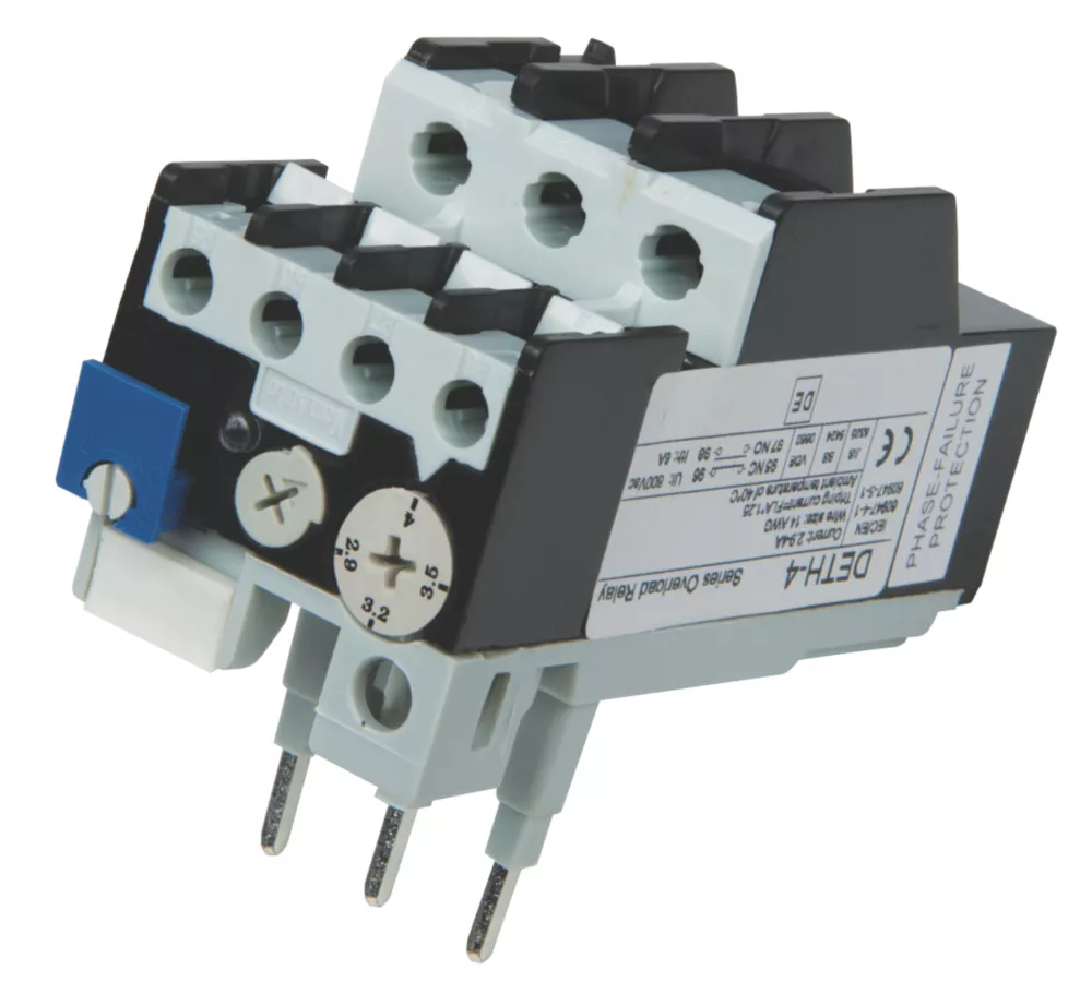 Hylec DETH 2.9-4A 3-Phase Thermal Overload Relay - Image 3