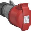 ABB 32A 4P+E Straight Connector 415V