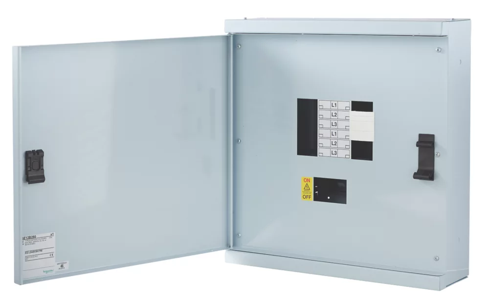 Schneider Electric KQ 4-Way Non-Metered 3-Phase Loadcentre Distribution Board