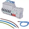 Schneider Electric Easy9 Compact 100A SP & N Type B Main Switch Consumer Unit Device Kit With SPD