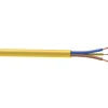 Time 3183YAG Yellow 3-Core 2.5mm² Flexible Cable 50m Drum