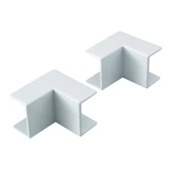 Tower Internal Trunking Corner 25 X 16mm 2 Pack