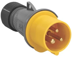 ABB 16A 2P+E Straight Plug 110V