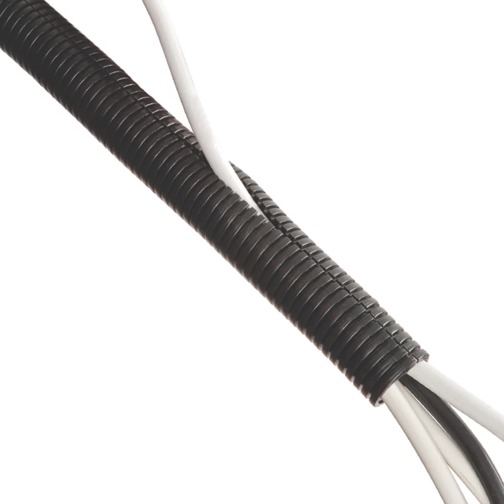 D Line D-Line 26mm Black Pre-Split Cable Tidy Tube 1.1m 2 D Line D-Line 26mm Black Pre-Split Cable Tidy Tube 1.1m - Image 2