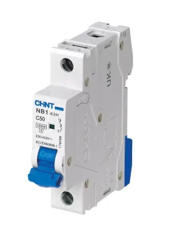Chint NB1 50A SP Type C 3-Phase MCB