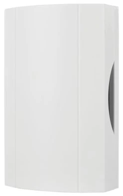 Byron 00.640.82 Wired Wall-Mounted Doorbell With Transformer White