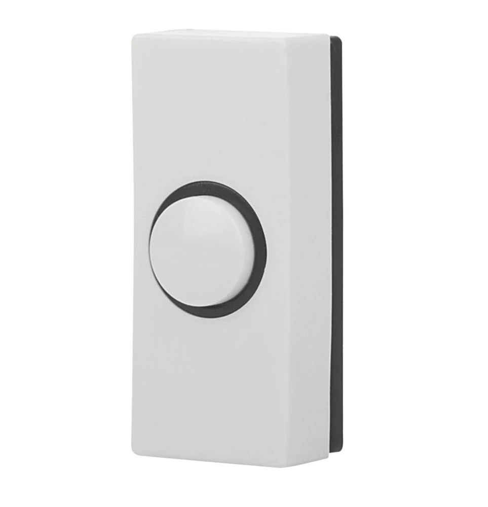 Byron 720K Wired Wall-Mounted Doorbell Kit With Transformer White - Image 4