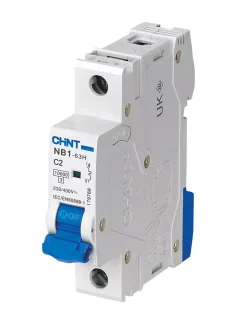 Chint NB1 2A SP Type C 3-Phase MCB