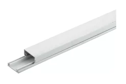 Tower UPVC White Mini Trunking 25mm X 16mm X 2m
