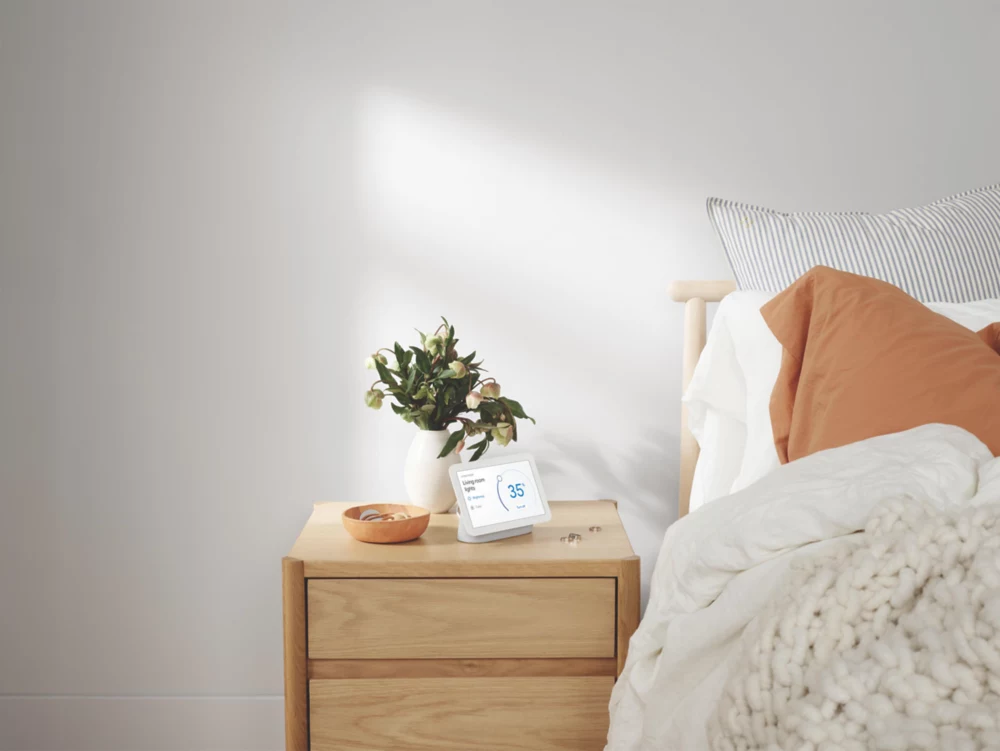 Google Nest Hub (2nd Gen) 7" Smart Display Chalk - Image 6