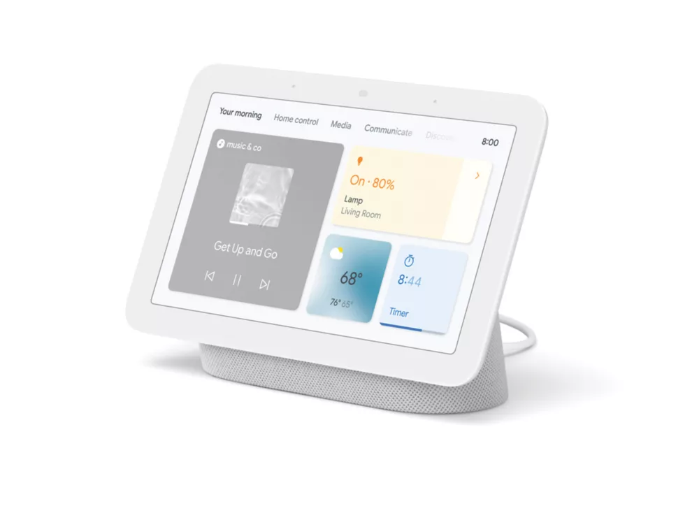 Google Nest Hub (2nd Gen) 7" Smart Display Chalk