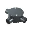 Tower 3 Way 20mm Tee Box Black