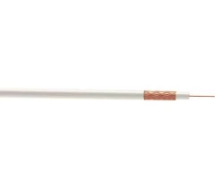 Time GT100 White 1-Core Round Coaxial Cable 100m Drum