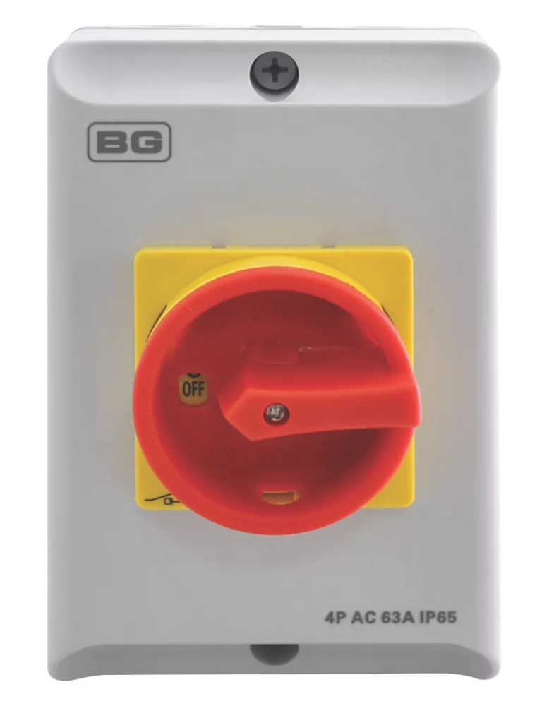 British General CPRSD463 4-Pole Rotary Isolator Switch NO - Image 3