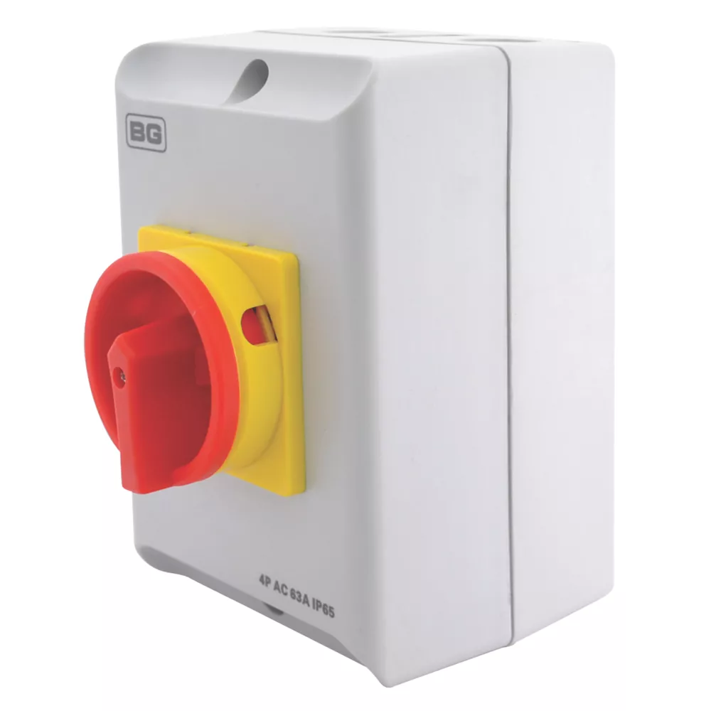 British General CPRSD463 4-Pole Rotary Isolator Switch NO