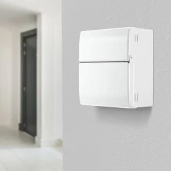 British General Fortress 6-Module 4-Way Part-Populated Main Switch Consumer Unit -Yale Sales Store 854PV A7