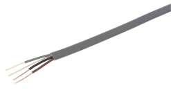 Prysmian 6243YH Grey 1mm² 3-Core & Earth Cable 100m Drum