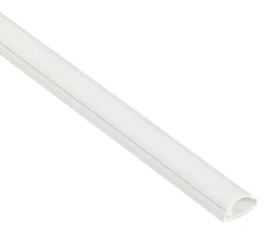 D Line D-Line PVC White Micro Trunking 16mm X 8mm X 2m