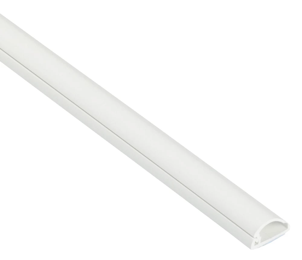 D Line D-Line PVC White Micro Trunking 16mm X 8mm X 2m