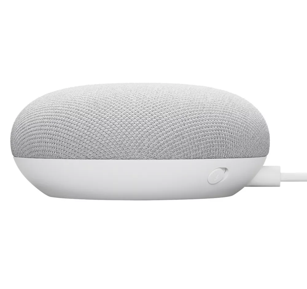 Google Nest Mini Voice Assistant Chalk - Image 2