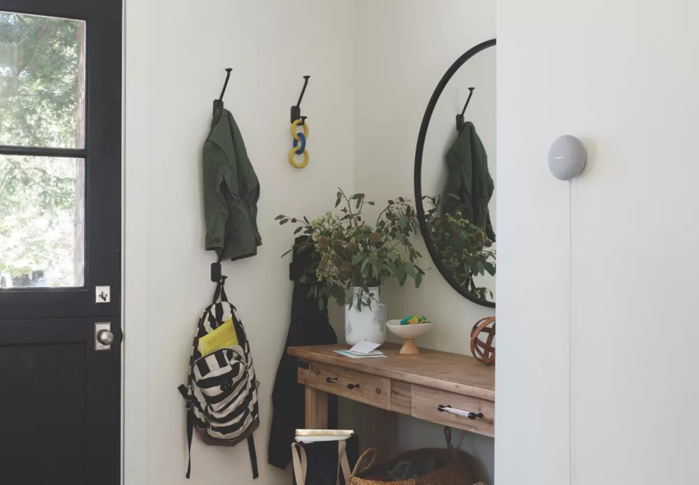 Google Nest Mini Voice Assistant Chalk - Image 6