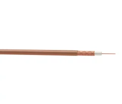 Time GT100 Brown 1-Core Round Coaxial Cable 100m Drum