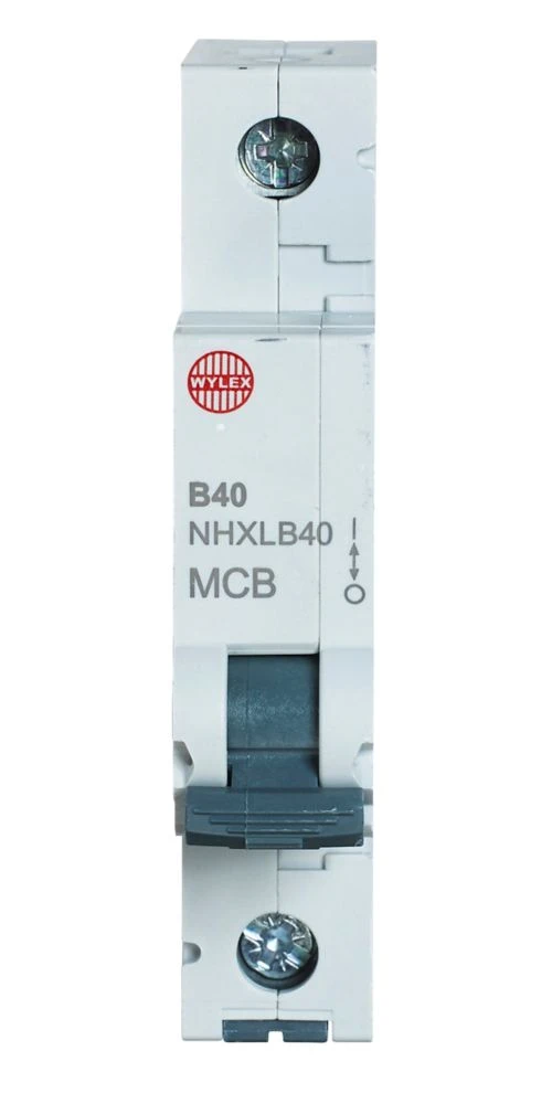 Wylex 40A SP Type B MCB - Image 2