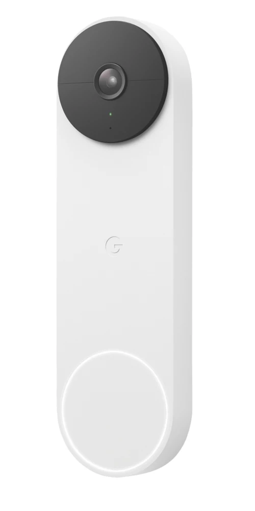 Google Nest Doorbell (battery) Wireless Smart Video Doorbell White