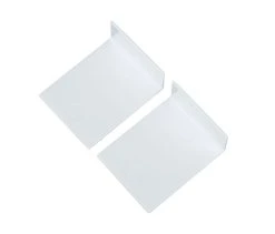 Tower Mini Skirting Trunking Retainers 34 X 45mm 2 Pack