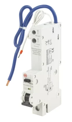 Wylex 40A 30mA SP Type C RCBO