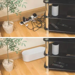 D Line D-Line Cable Tidy Unit White 7 D Line D-Line Cable Tidy Unit White -Yale Sales Store 89272 A2