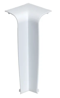 Tower Internal Mini Skirting Trunking Bend 100 X 25mm 2 Pack