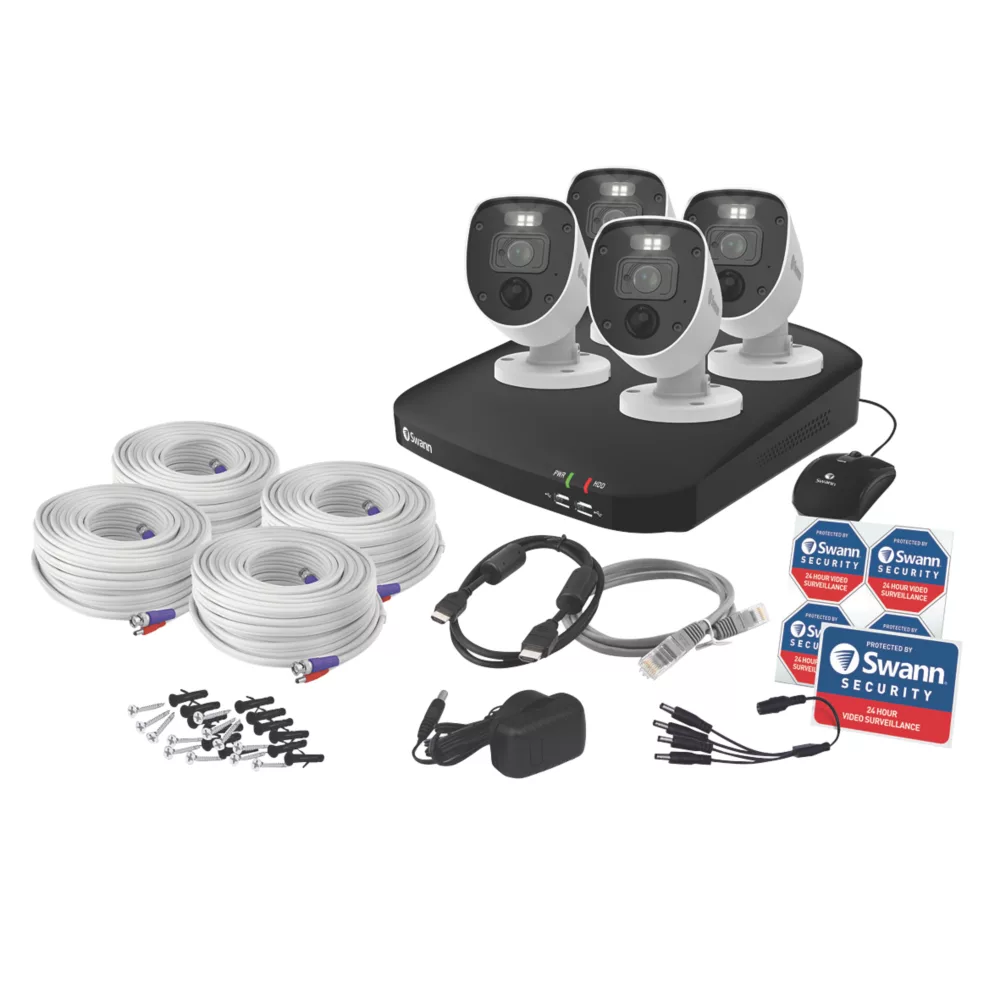 Swann SWDVK-846804-EU 1TB 8-Channel 1080p CCTV Kit & 4 Indoor & Outdoor Cameras - Image 2