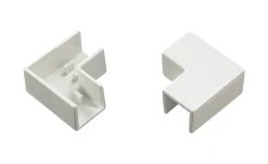 Tower Flat Trunking Angle 16 X 16mm 2 Pack