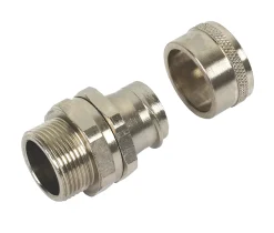 Adaptaflex Type B Straight Swivel External Thread Conduit Fitting M25 X 25mm 10 Pack