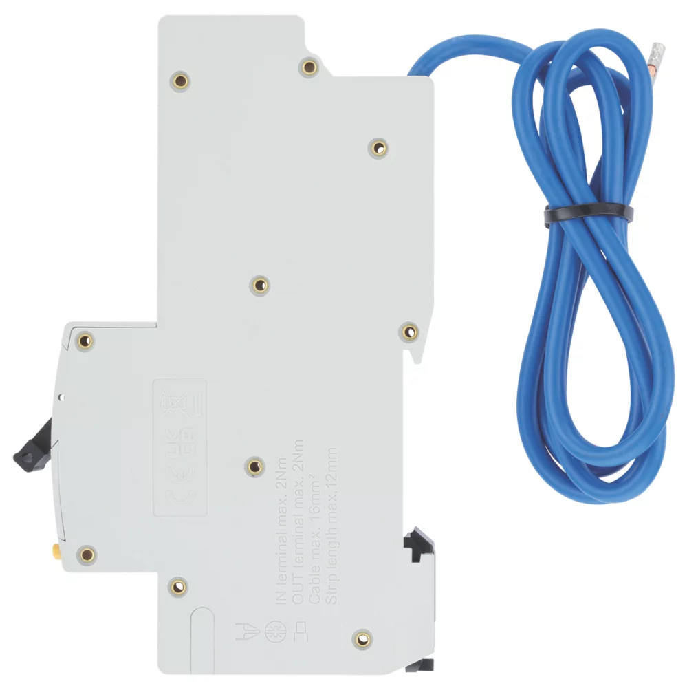 British General Fortress 55A 30mA 1+N Type B Tall RCBO 3 British General Fortress 55A 30mA 1+N Type B Tall RCBO - Image 3