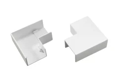 Tower Flat Trunking Angle 38 X 25mm 2 Pack