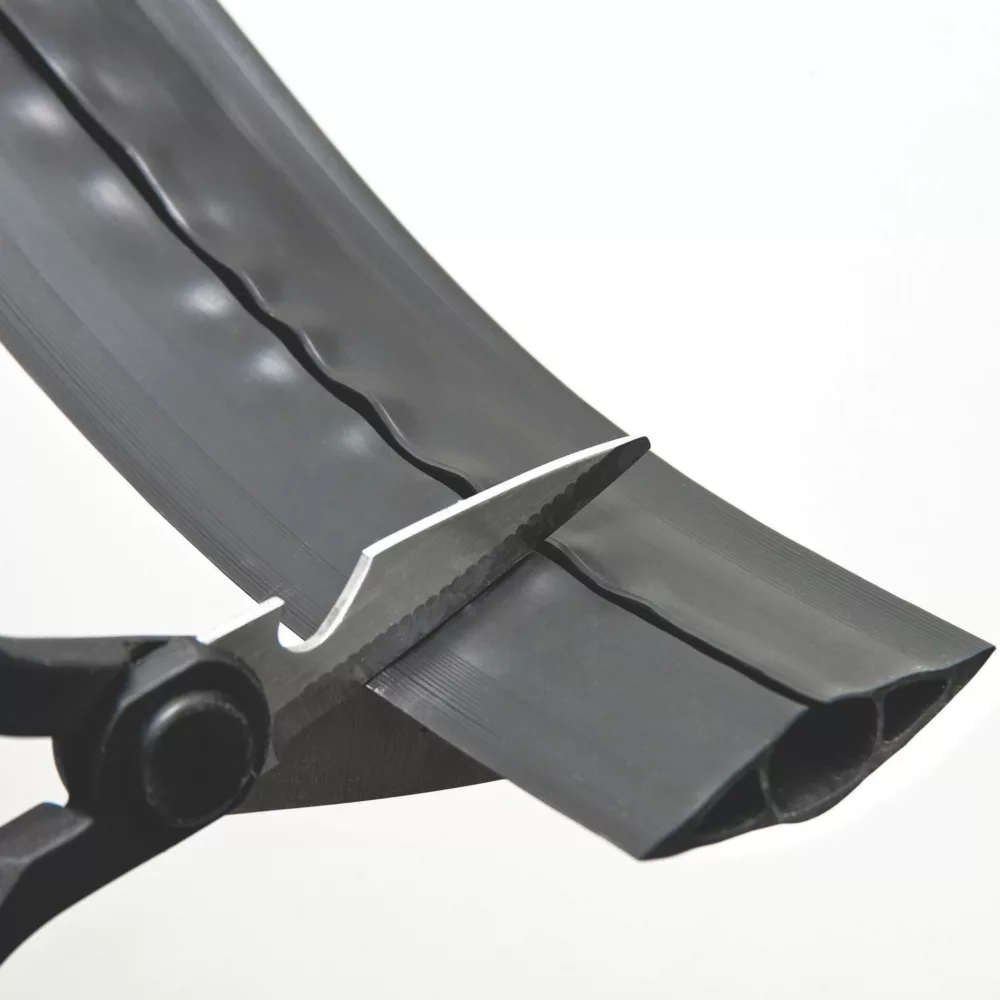 D Line D-Line Cable Cover Light Duty Floor Cable Cover 1.8m Black - Image 2