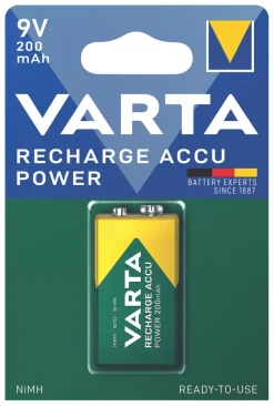Varta Ready2Use Rechargeable 9V Batteries