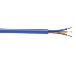Time 3183YAG Blue 3-Core 2.5mm² Flexible Cable 50m Drum