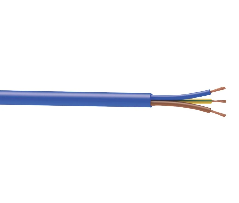 Time 3183YAG Blue 3-Core 2.5mm² Flexible Cable 50m Drum