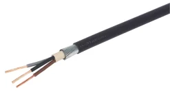 Prysmian 6943X Black 3-Core 4mm² Armoured Cable 10m Coil