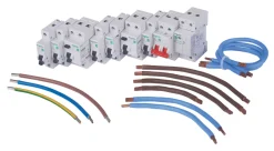 Schneider Electric Easy9 Compact 100A SP Type B Dual RCD Consumer Unit Device Kit With SPD
