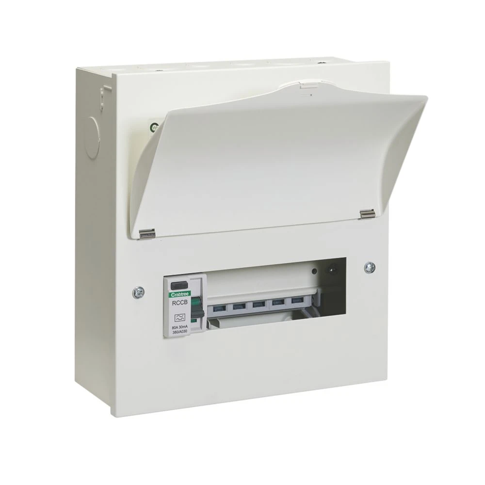 Crabtree Starbreaker 9-Module 7-Way Part-Populated RCD Incomer Consumer Unit 2 Crabtree Starbreaker 9-Module 7-Way Part-Populated RCD Incomer Consumer Unit - Image 2