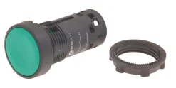 Schneider Electric XB7NA31 Green Flush Push-Button Spring Return NO