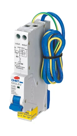 Chint NB3LEU 45A 30mA SP Type C RCBO