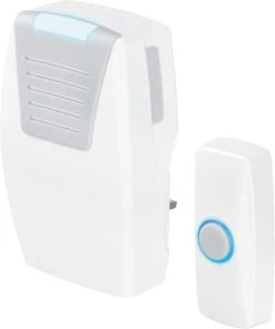 Masterplug Home Plug-In Wireless Door Chime Kit White