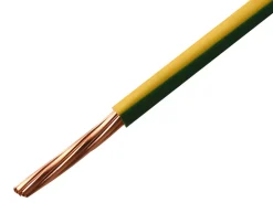 Time 6491B Green/Yellow 1-Core 10mm² Conduit Cable 25m Drum