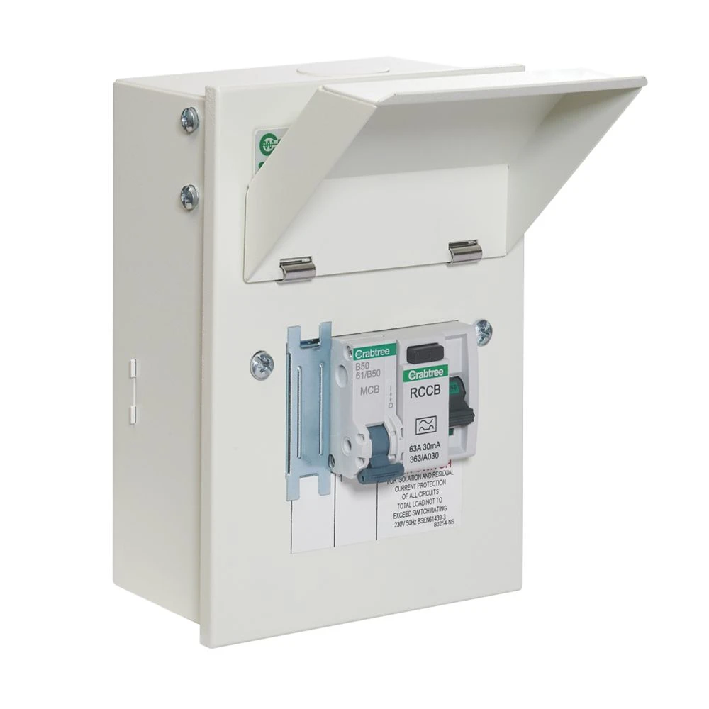 Crabtree Starbreaker 4-Module 2-Way Populated Shower Consumer Unit - Image 3